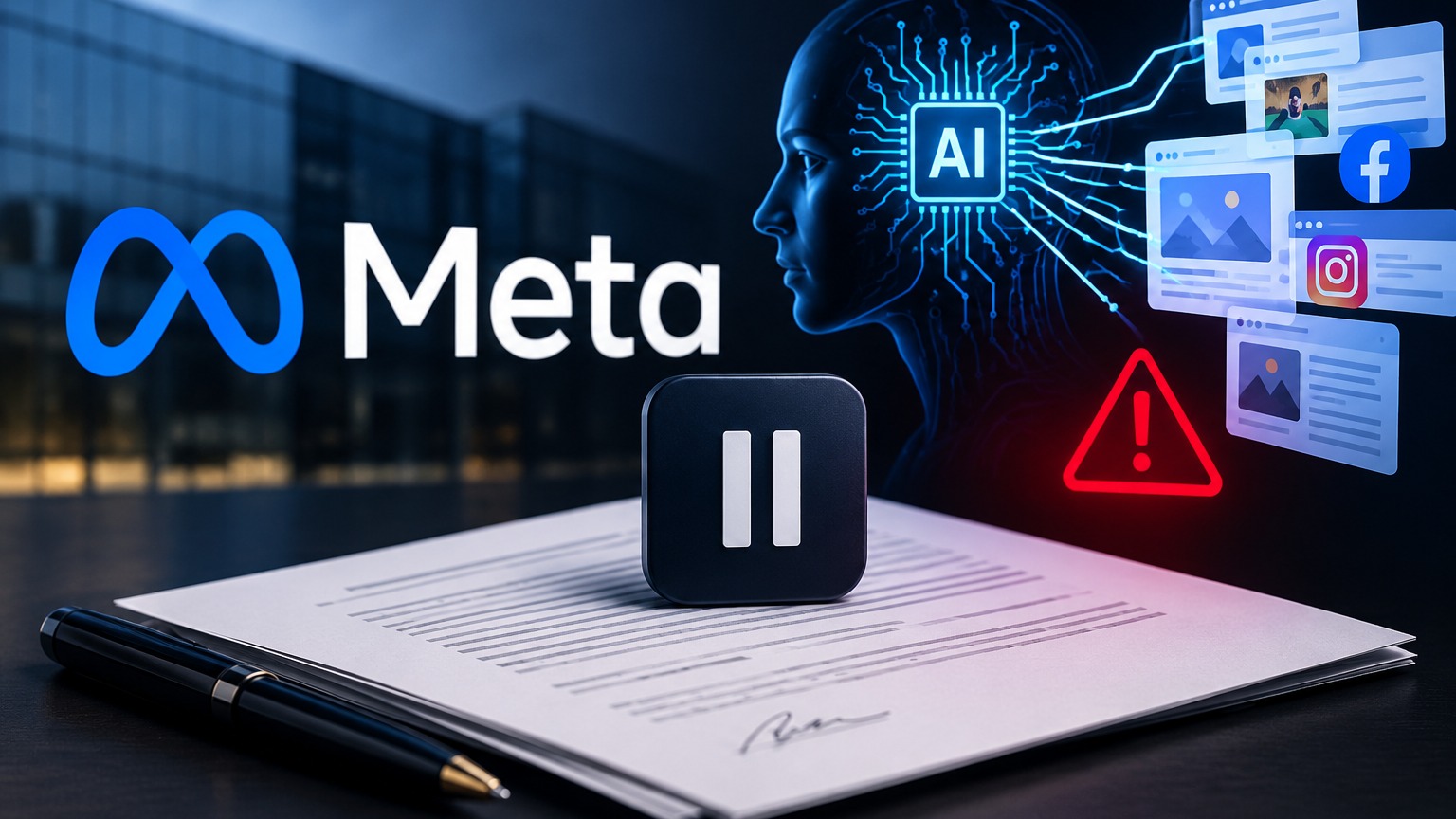 Meta Delays New Business Terms After AI Scraping Concerns