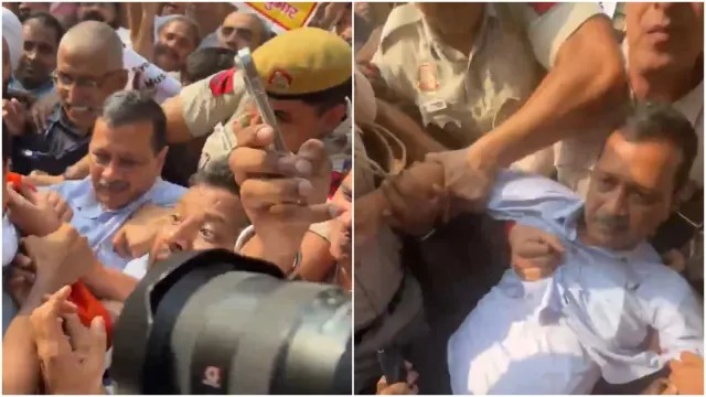 Delhi Police Detain Arvind Kejriwal