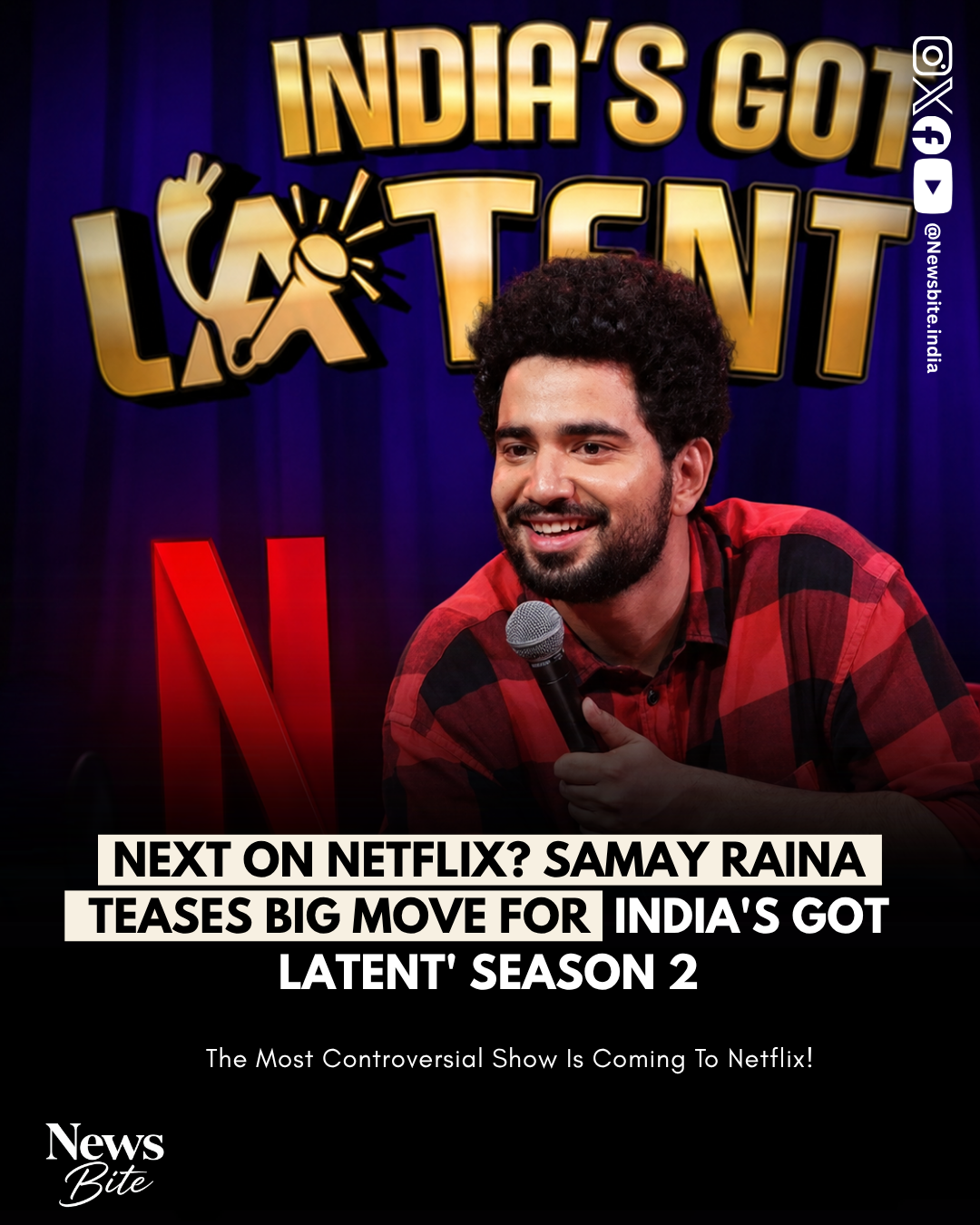 IT’S OFFICIAL? India’s Got Latent Season 2 On Netflix! 🤯🍿