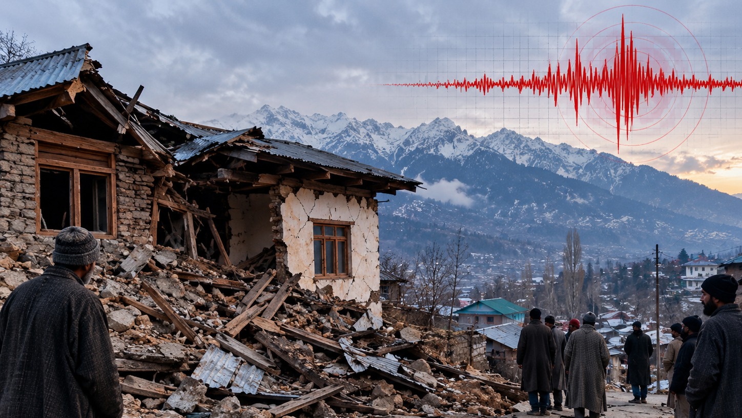 3.6 Magnitude Earthquake Hits South Kashmir Early Friday Morning