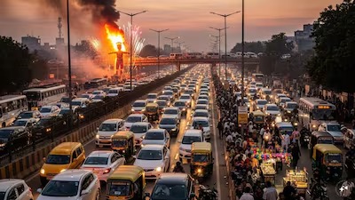 Delhi Traffic Police Warns of Dussehra Traffic Diversions and Restrictions
