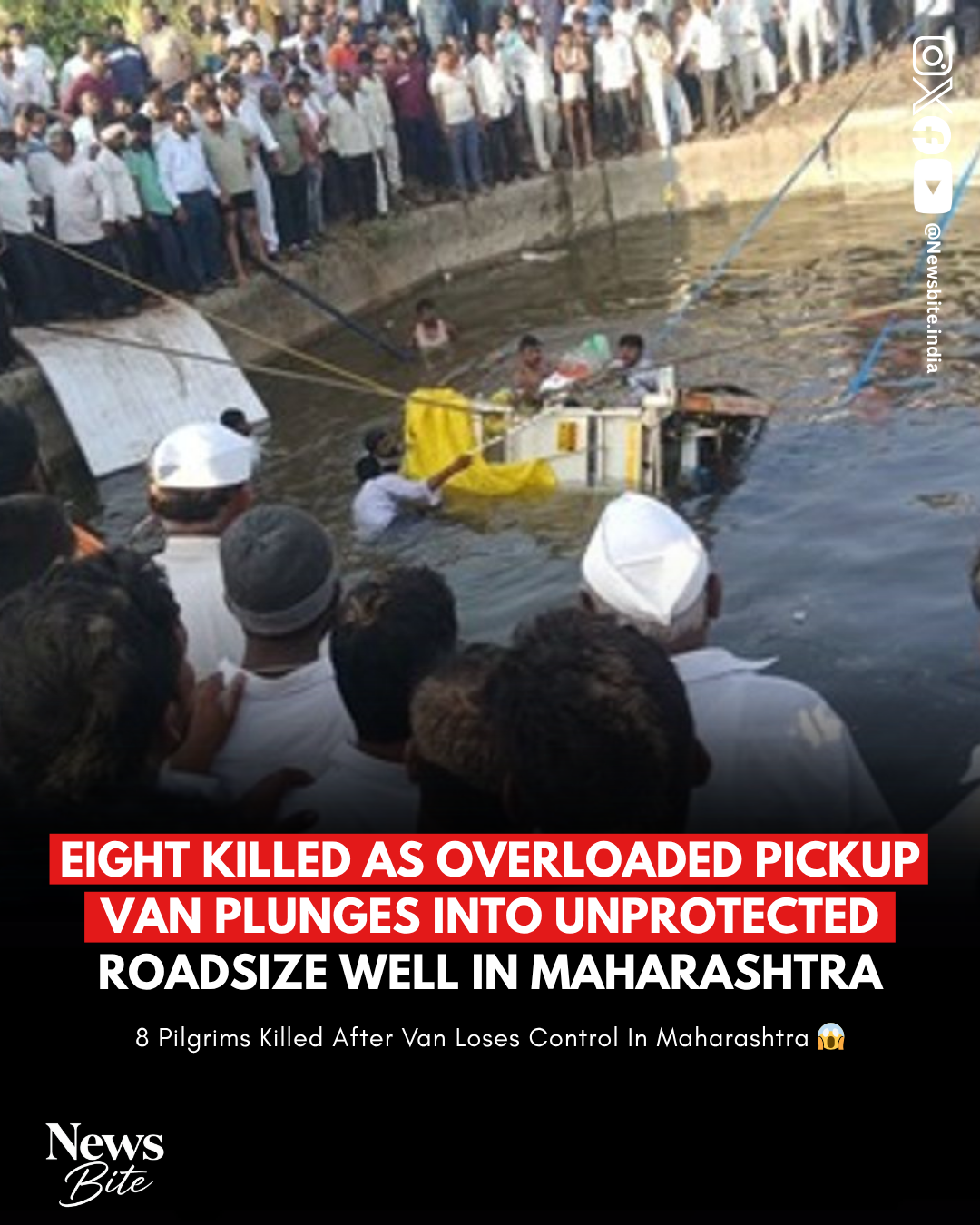 Massive Crowd Gathers As Vehicle Is Pulled Out Of Water 🚛