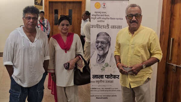 Nana Patekar's Prayer Meet in Mumbai Honors Late Actor's Legacy