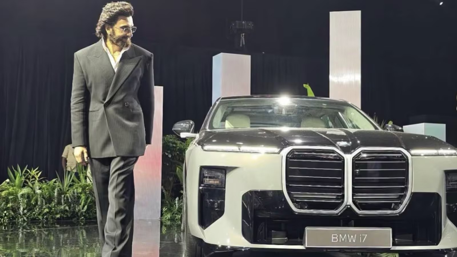 Ranveer Singh Adds BMW i7 Luxury Electric Sedan to Car Collection
