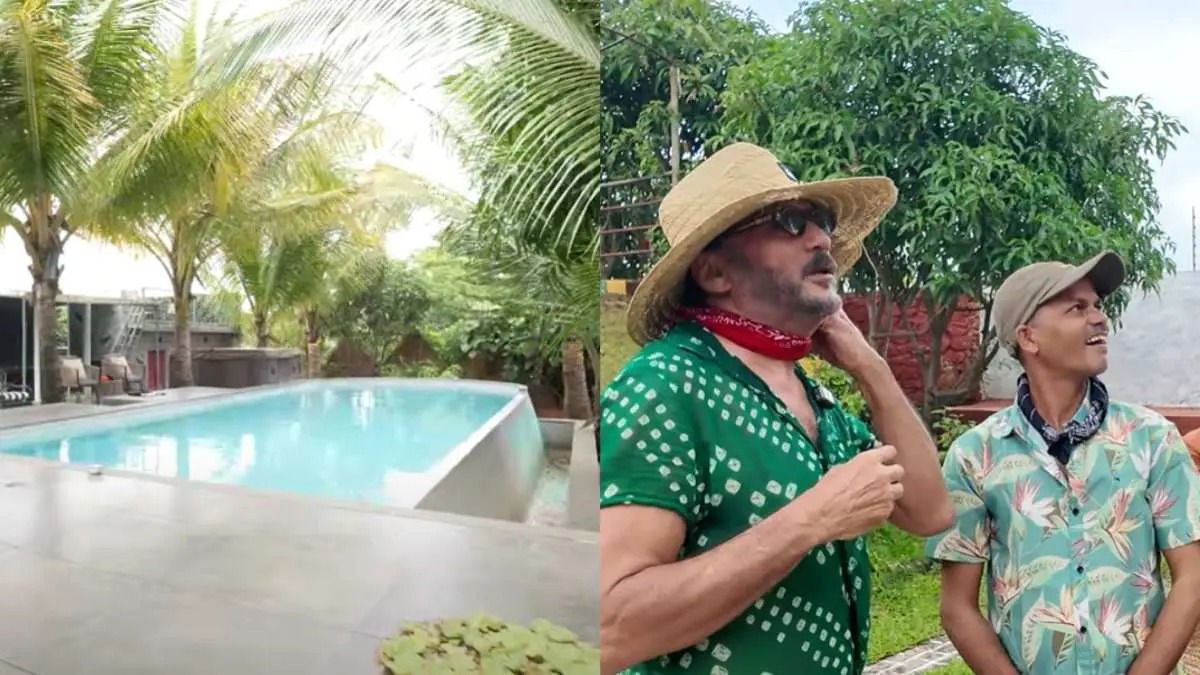 Inside Jackie Shroff's 44,000 sq ft rustic farmhouse near Pune