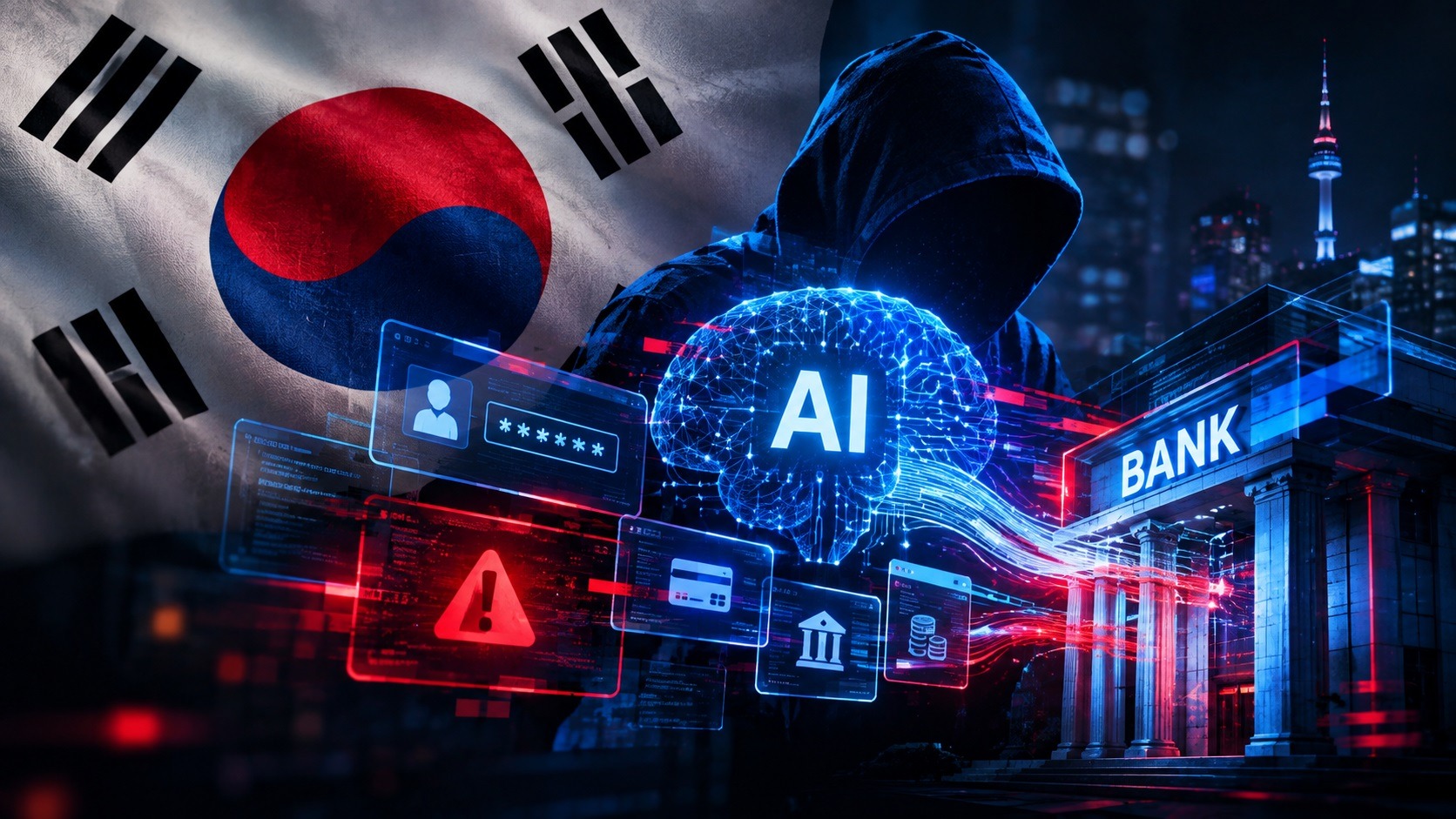 South Korea Hit by Wave of AI-Driven Cyberattacks on Financial Institutions
