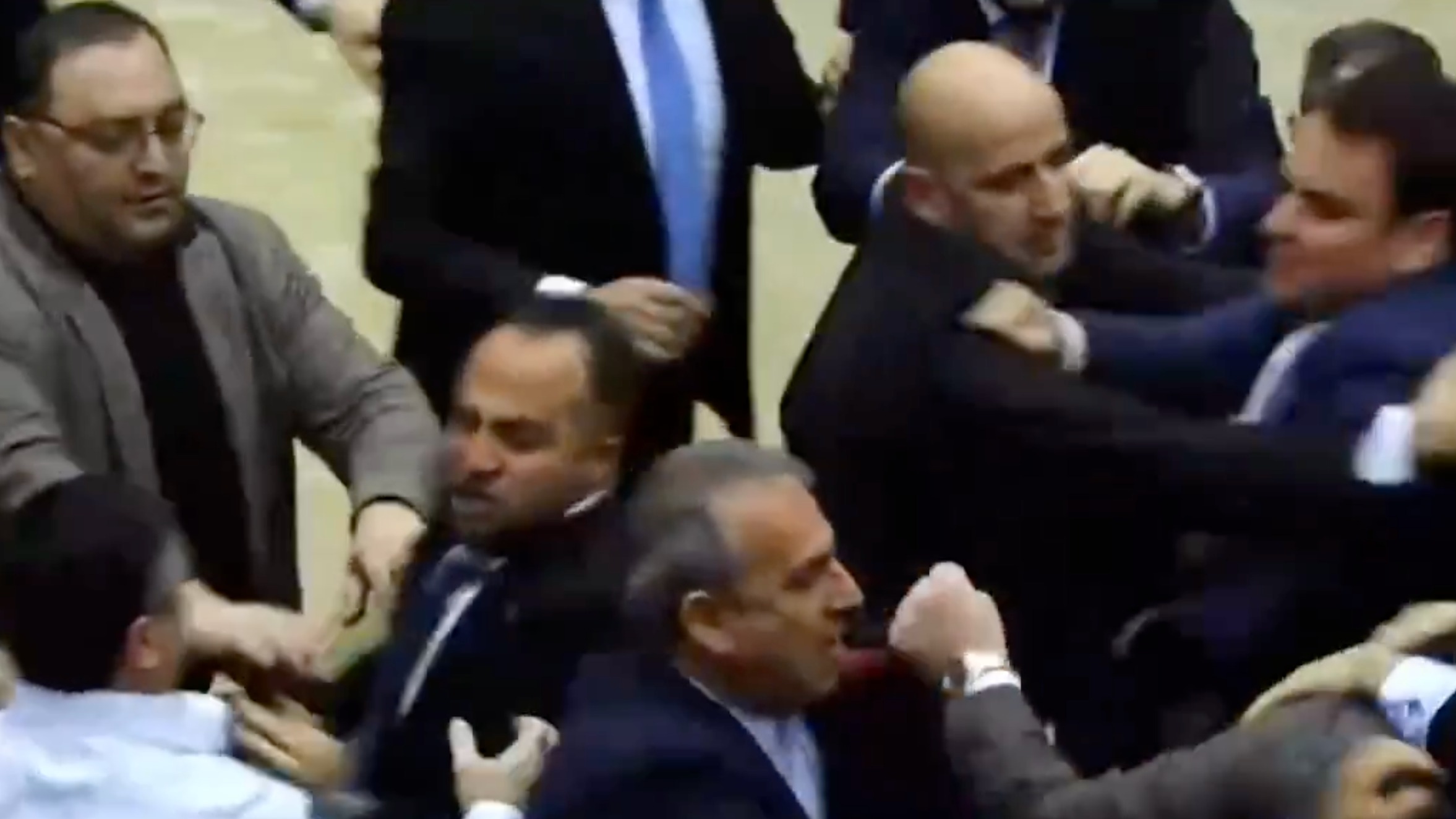 Violence Erupts in Armenian National Assembly Chamber