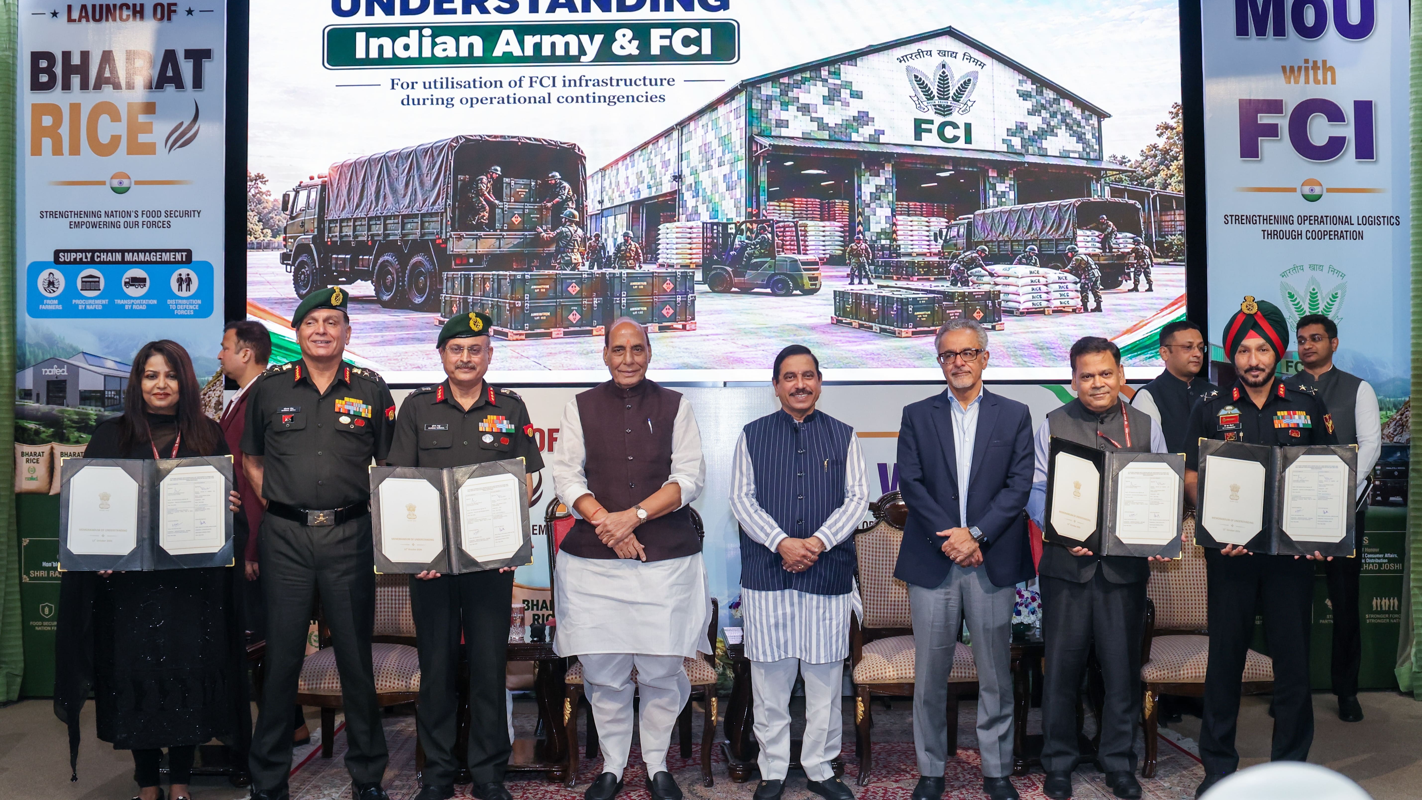 Indian Army Launches Bharat Rice Initiative for Defence Forces