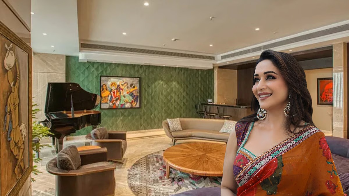 Bollywood Couple Madhuri Dixit and Dr Shriram Nene's Luxurious Mumbai Apartment